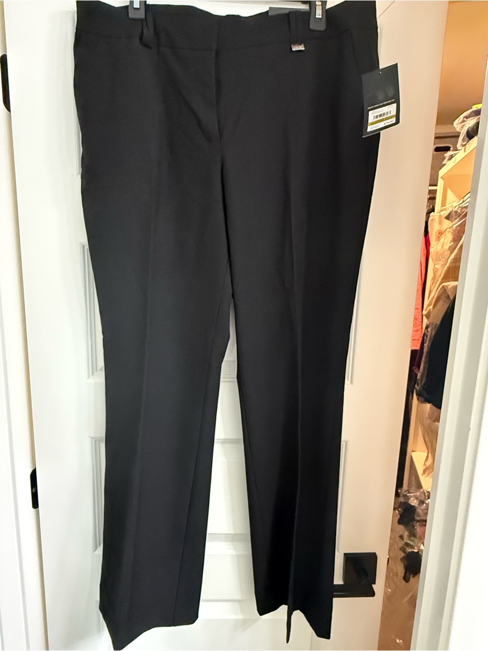 NWT 🖤 Nine West Black Straight-Leg Dress Trousers
